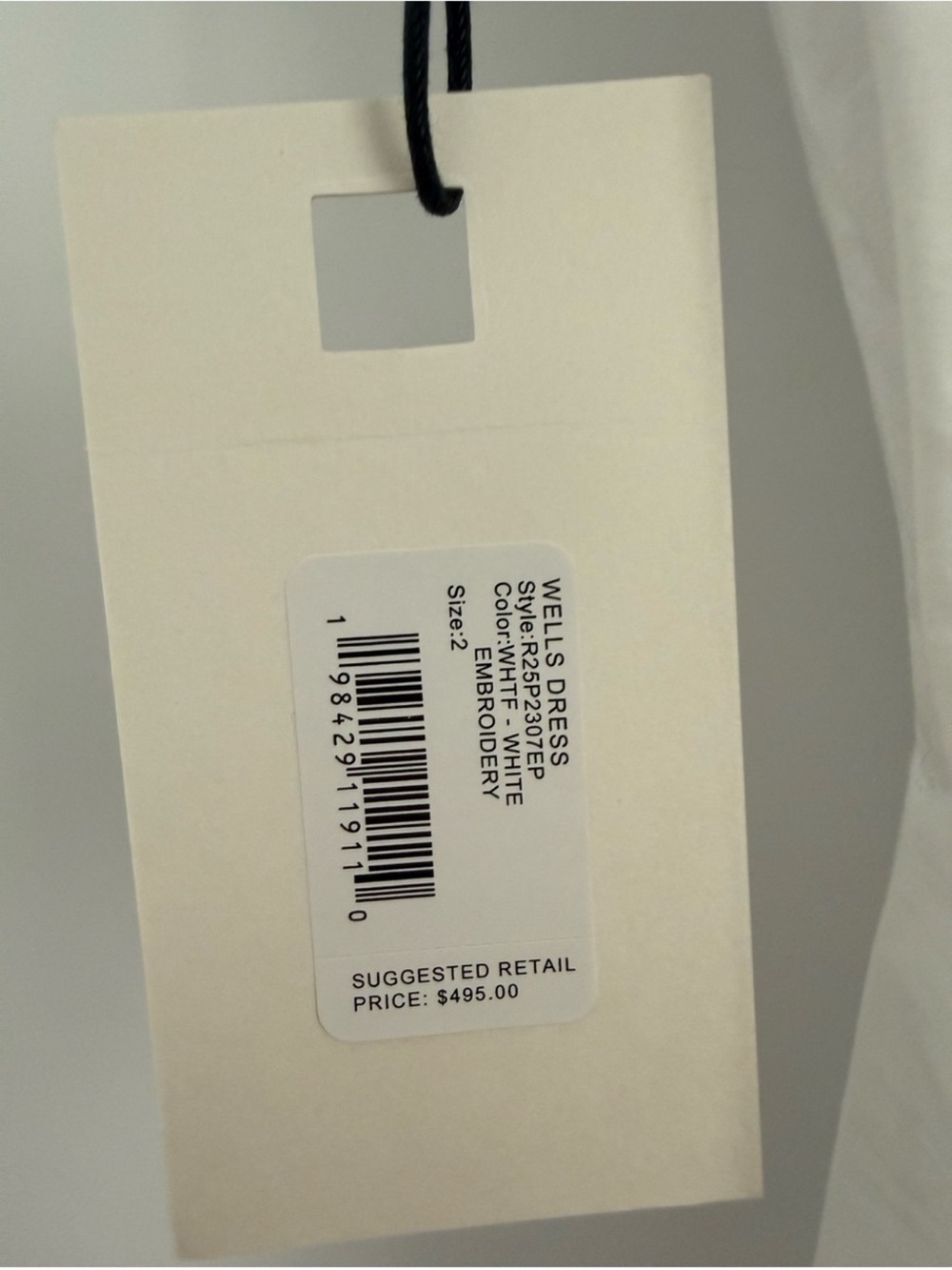 NWT STAUD Wells Dress in White - Picture 5 of 5